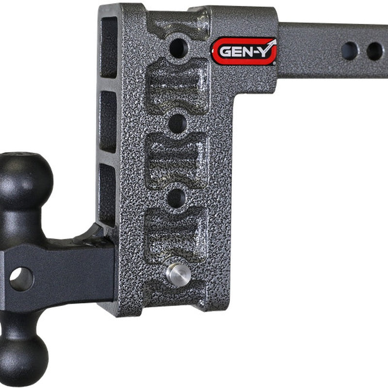 Adjustable Drop Plate with Four Ball Positions in Powder Coated Steel