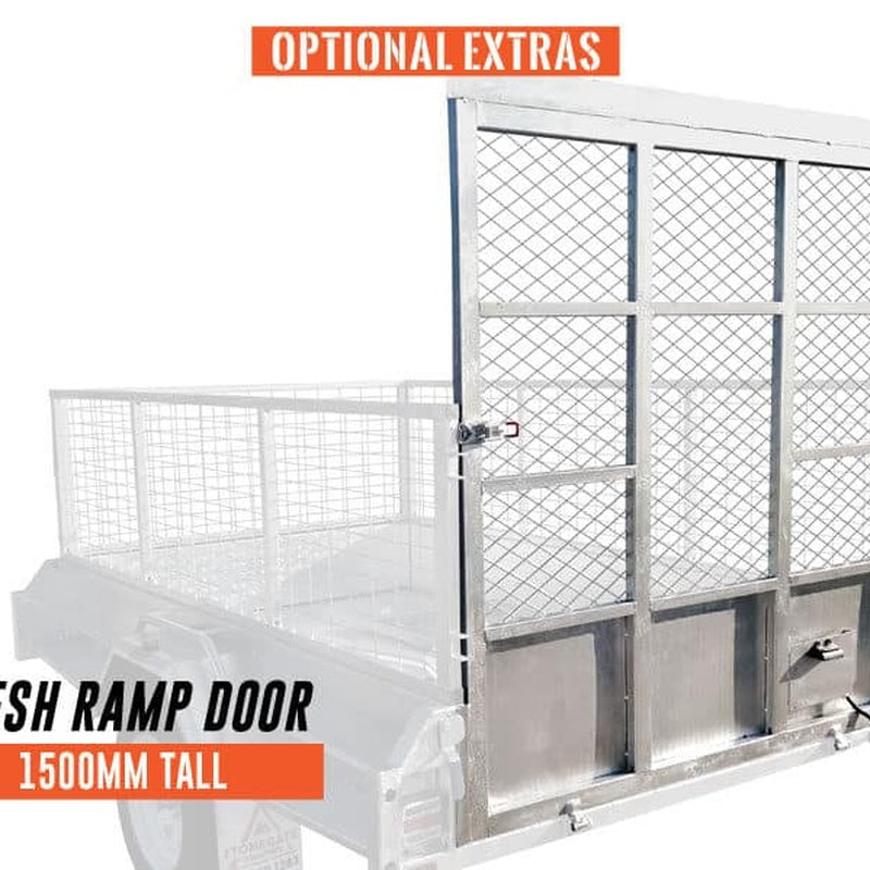 Box Trailer Package with a Ramp Door in a Heavy Duty Specification