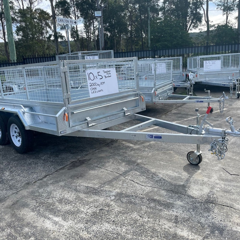 Braked Car Trailer Package in a Standard Duty Specification