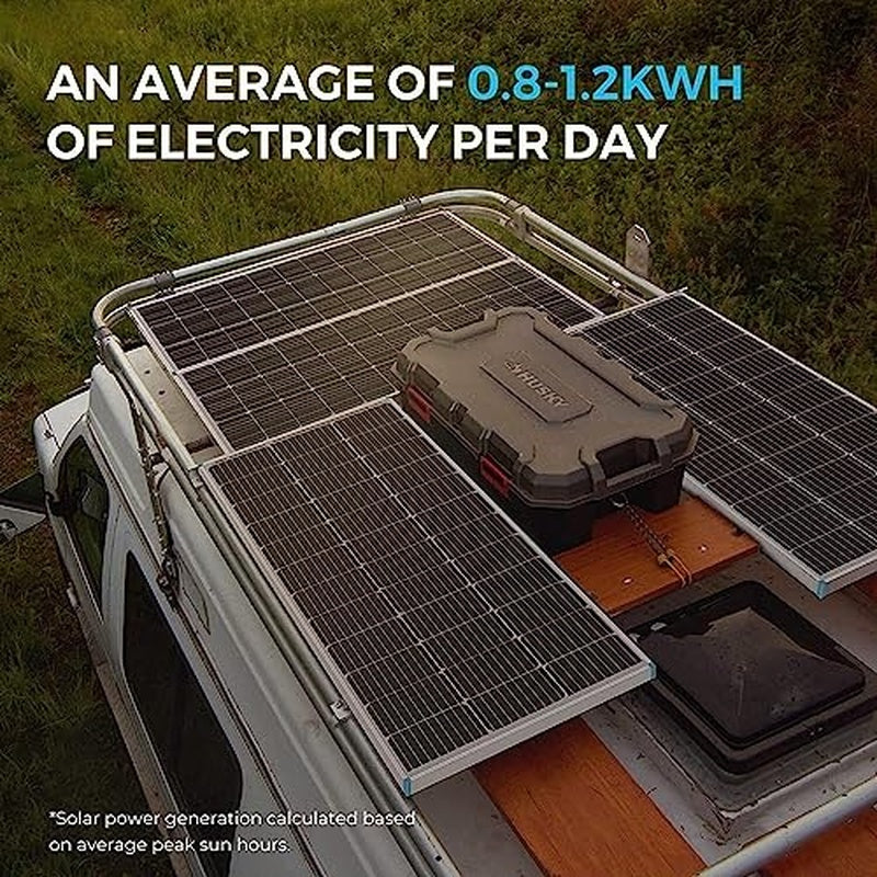 Caravan Off Grid Package with 300W of Solar in a Heavy Duty Specification