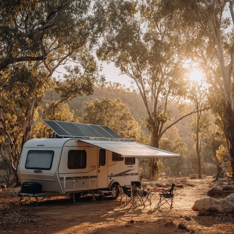 Caravan Touring Package for Off Grid Pitches in a Standard Duty Specification