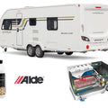 Caravan Touring Package with Damp and Service Kit in a Premium Specification