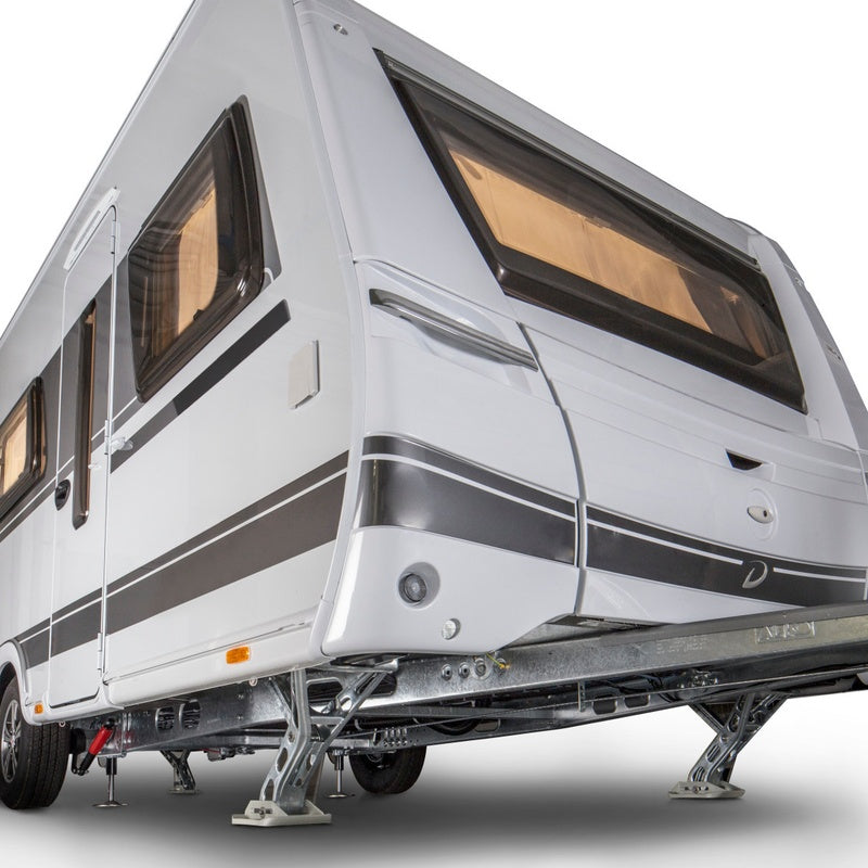 Caravan Touring Package with Levelling and Pitching Kit in a Heavy Duty Specification