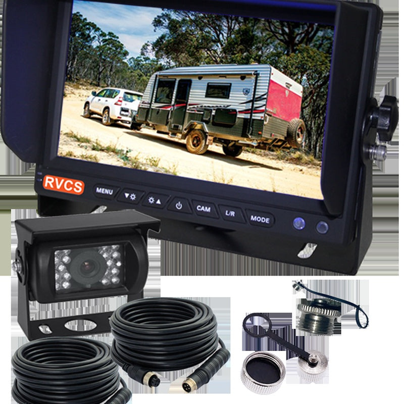 Caravan Touring Package with a Reversing Camera in a Heavy Duty Specification