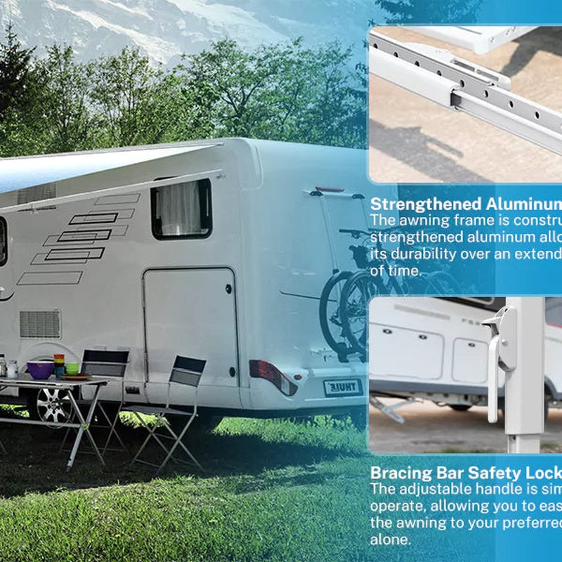 Caravan Touring Package with an Awning Kit in a Heavy Duty Specification