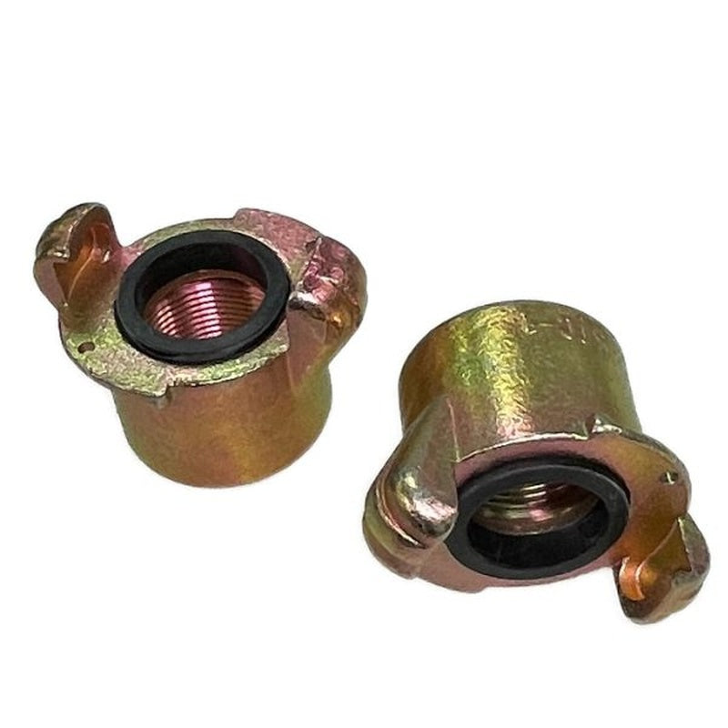 Coupling Head with an Integrated Stabiliser in Zinc Plated Steel