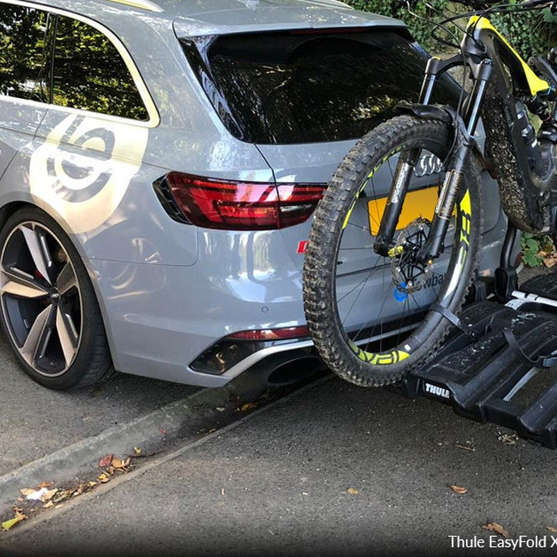 Electrically Retractable Towbar with a Bike Carrier Preparation in Zinc Plated Steel
