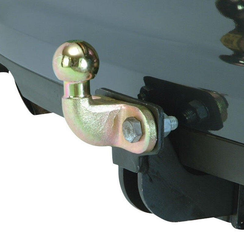 Fixed Swan Neck Towbar with a Socket Mounting Plate in Hot Dip Galvanised