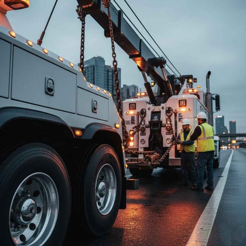 Heavy Plant Towing Package in a Heavy Duty Specification