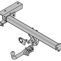 Horizontal Detachable Towbar in Hot Dip Galvanised