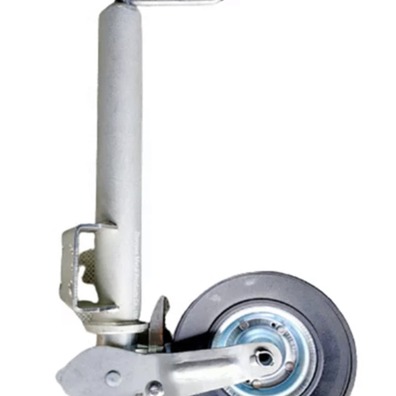 Jockey Wheel with an Automatic Retracting Wheel in Hot Dip Galvanised
