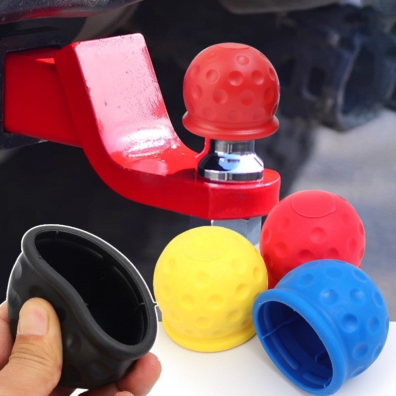 Moulded Rubber Towball Cover in Powder Coated Steel