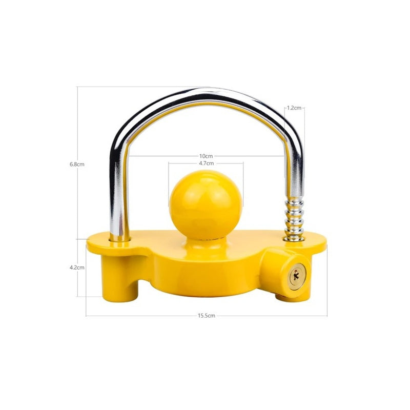 Receiver Lock for a Detachable Towbar in a Standard Duty Specification