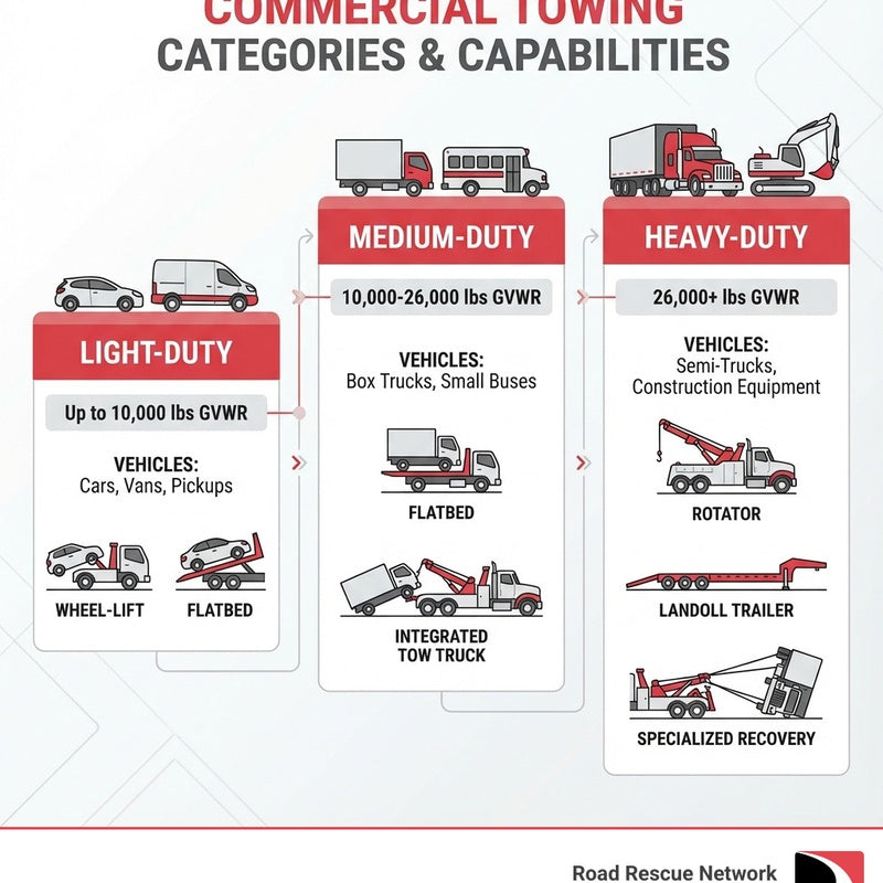 Rental Fleet Towing Package in a Commercial Specification
