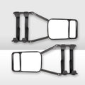 Strap On Extension Towing Mirrors in a Standard Duty Specification
