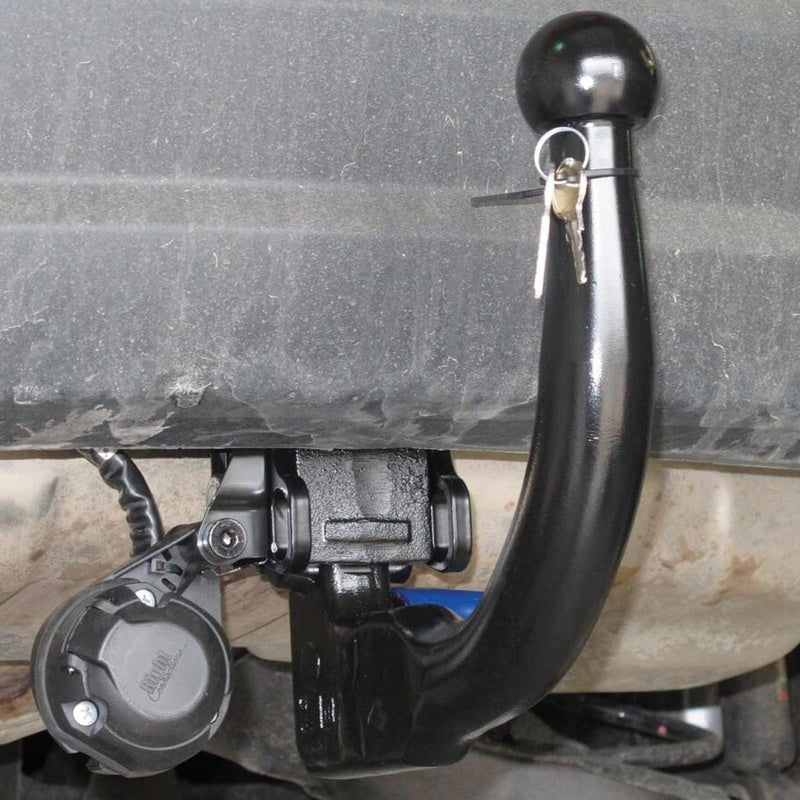 Swan Neck Towbar and Dedicated Electrics Kit in Powder Coated Steel