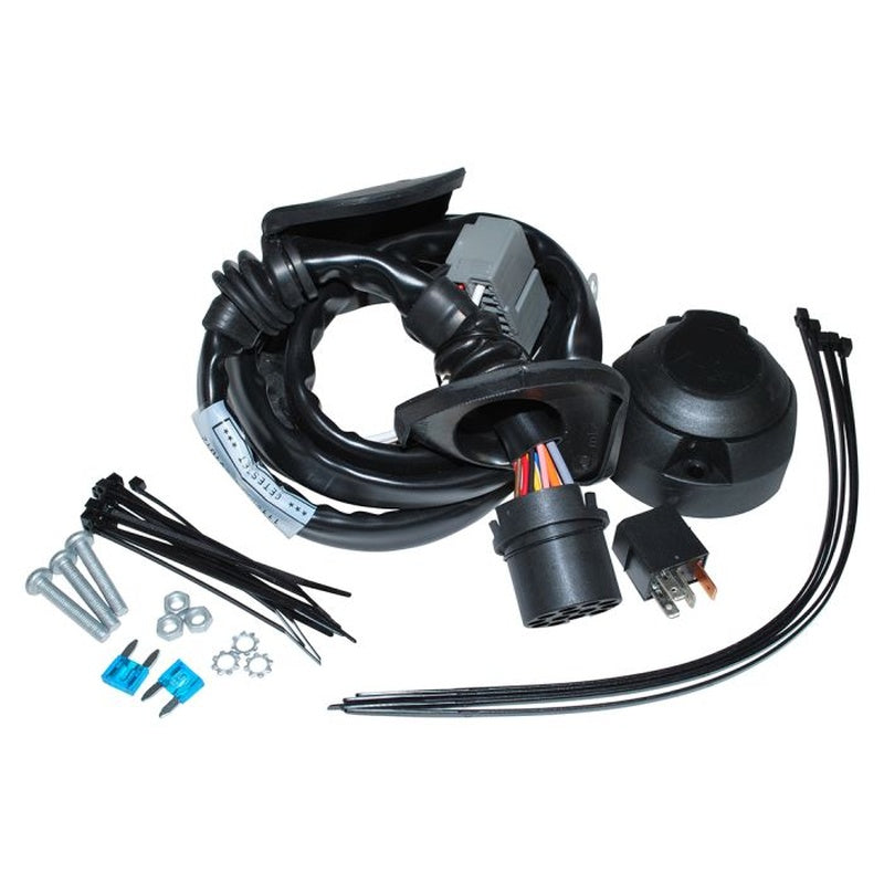 Towbar Electrics and Mirror Kit in Powder Coated Steel