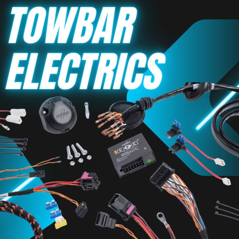 Towbar and Dedicated Electrics Kit in Powder Coated Steel