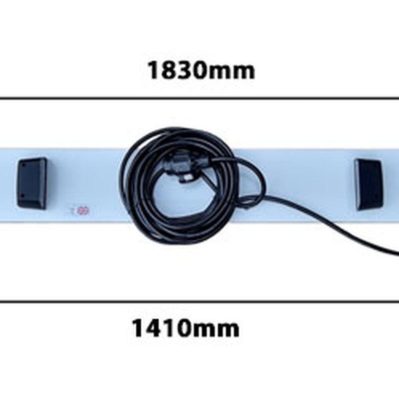 Trailer Lighting Board with a Number Plate Holder in a Standard Duty Specification