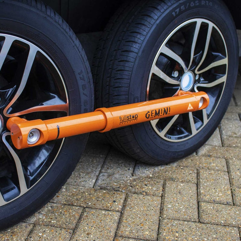 Twin Axle Wheel Clamp Pair in a Standard Duty Specification
