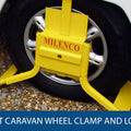 Wheel Clamp for a Caravan in a Premium Specification
